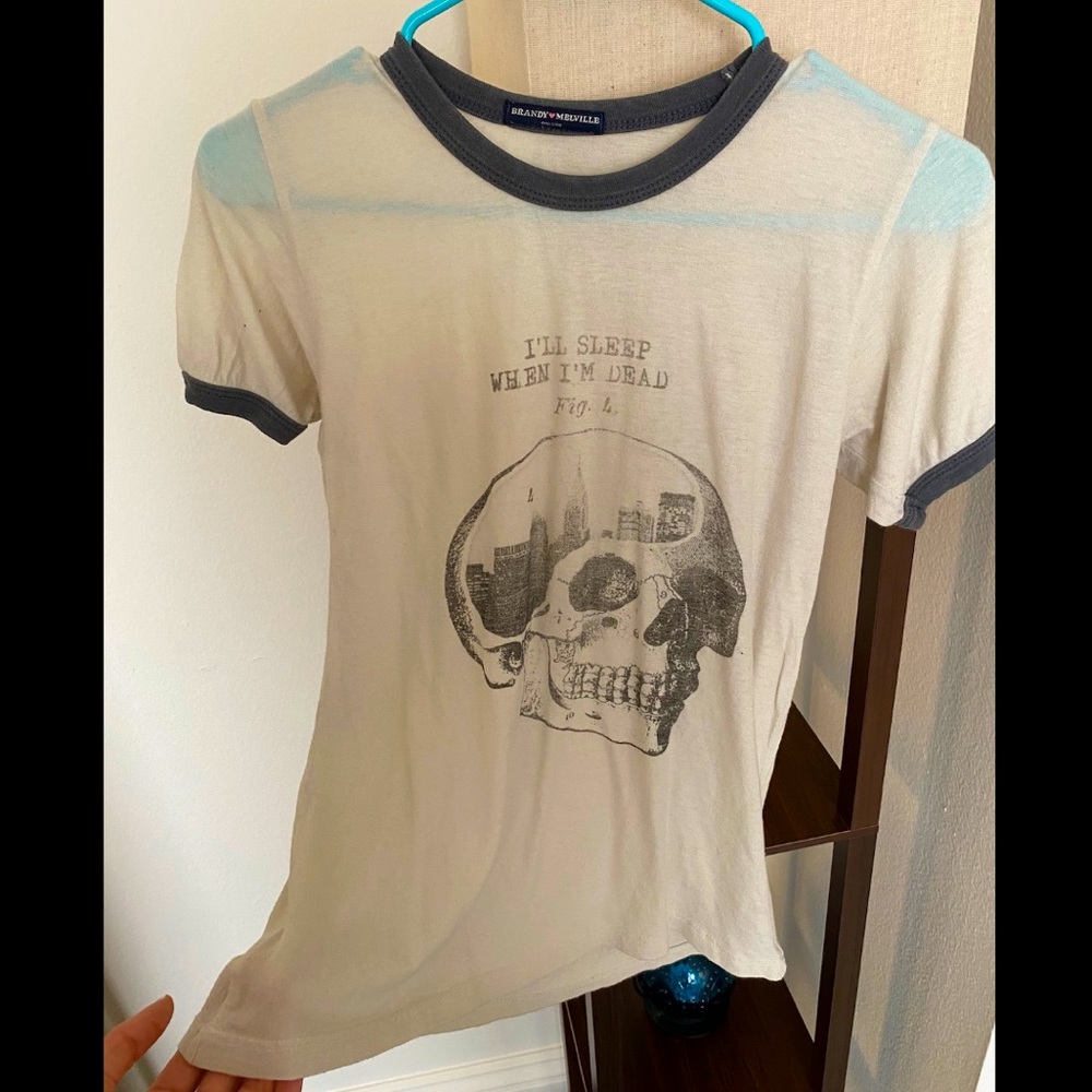 I’ll sleep when I’m dead Brandy Melville shirt
